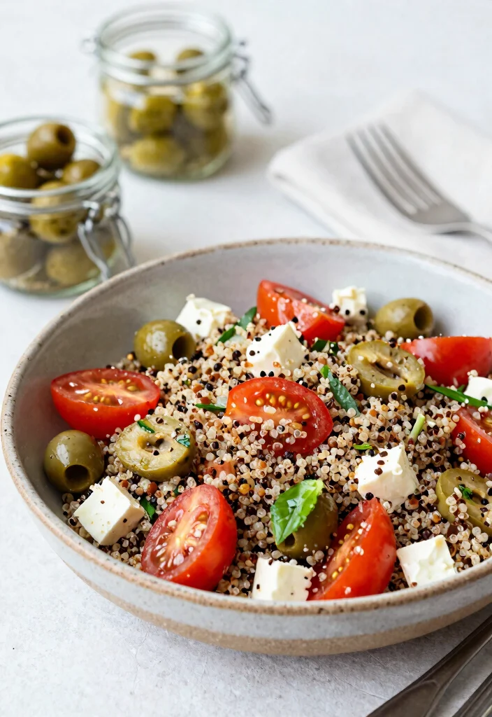 12 Dump-and-Crockpot Dinner Recipes for Zero-Prep Weeknight Meals - 10. Mediterranean Quinoa Salad
