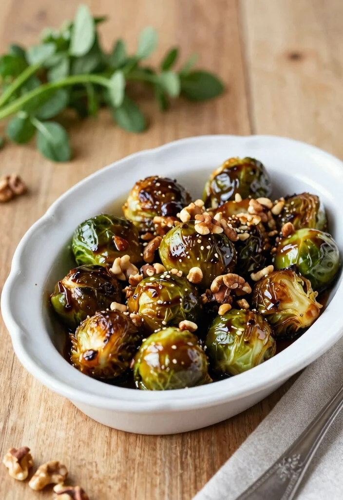 12 Dump-and-Crockpot Dinner Recipes for Zero-Prep Weeknight Meals - 12. Balsamic Glazed Brussels Sprouts