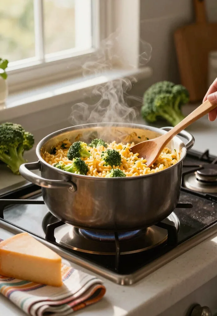 12 Easy Family Dinner Recipes for Simple Kid-Friendly Meals - 1. One-Pot Cheesy Broccoli Rice