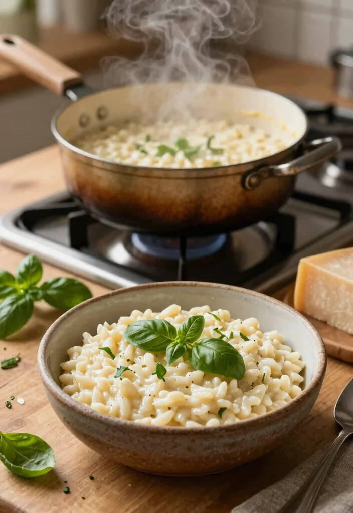 12 Easy Family Dinner Recipes for Simple Kid-Friendly Meals - 5. Creamy Tomato Basil Risotto