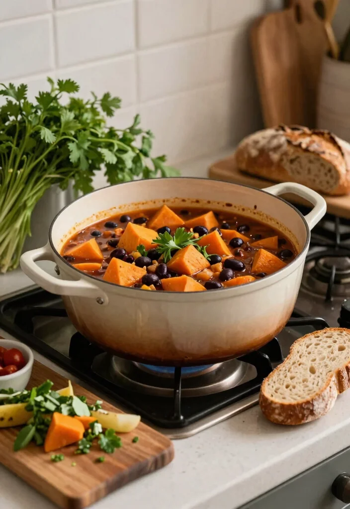 12 Easy Family Dinner Recipes for Simple Kid-Friendly Meals - 9. Sweet Potato and Black Bean Chili