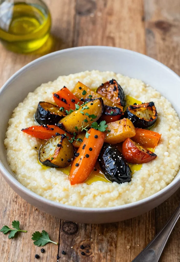 12 Fall Crockpot Dinner Recipes for Cozy Hands-Off Meals - 11. Creamy Polenta with Autumn Vegetables