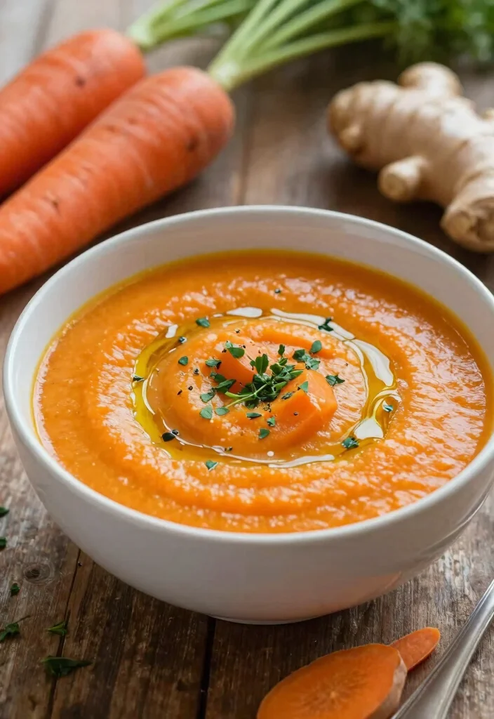12 Fall Crockpot Dinner Recipes for Cozy Hands-Off Meals - 12. Carrot and Ginger Soup