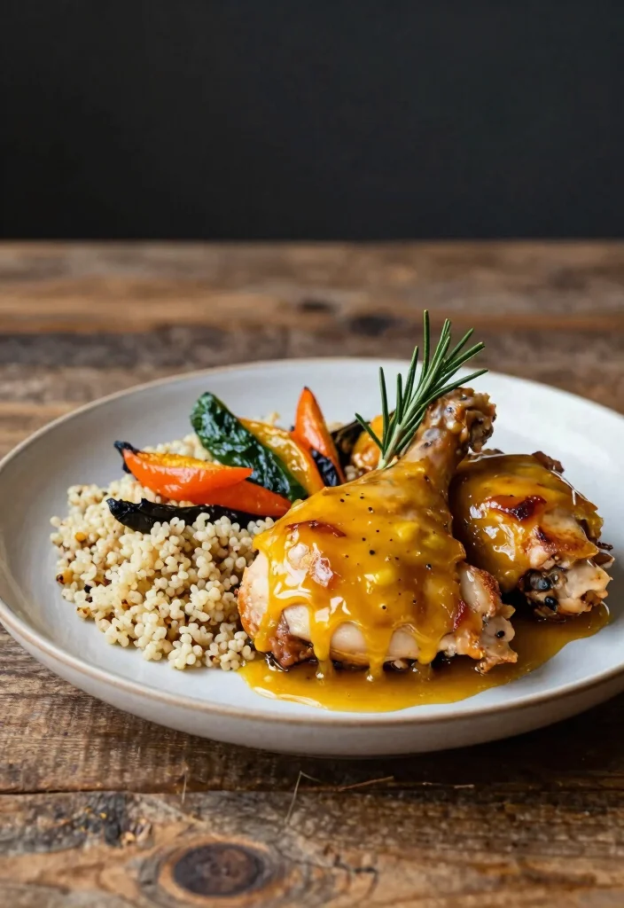 12 Healthy Air Fryer Chicken Recipes for Fast Light Dinners - 3. Honey Mustard Air Fryer Chicken Thighs