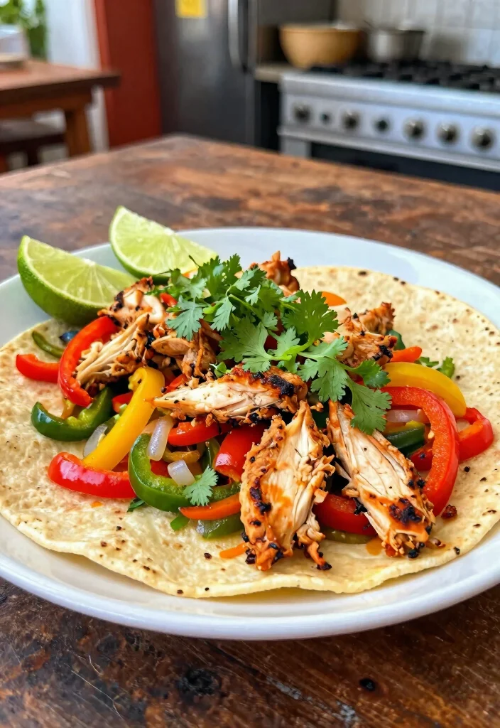 12 Healthy Air Fryer Chicken Recipes for Fast Light Dinners - 9. Air Fryer Chicken Fajitas