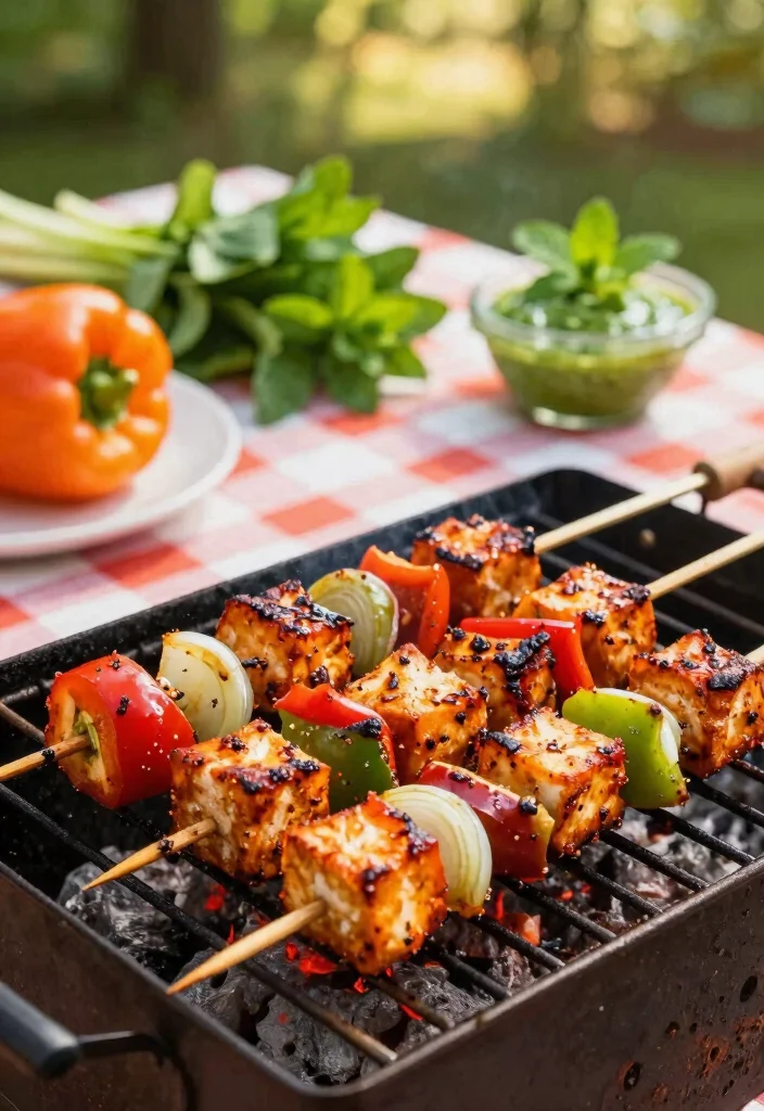 12 Healthy Paneer Recipes for Easy High-Protein Meals - 1. Paneer Tikka Skewers