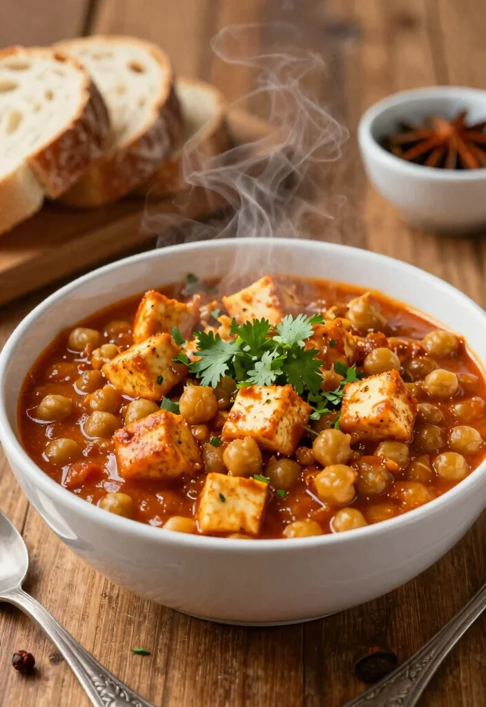 12 Healthy Paneer Recipes for Easy High-Protein Meals - 10. Paneer and Chickpea Stew