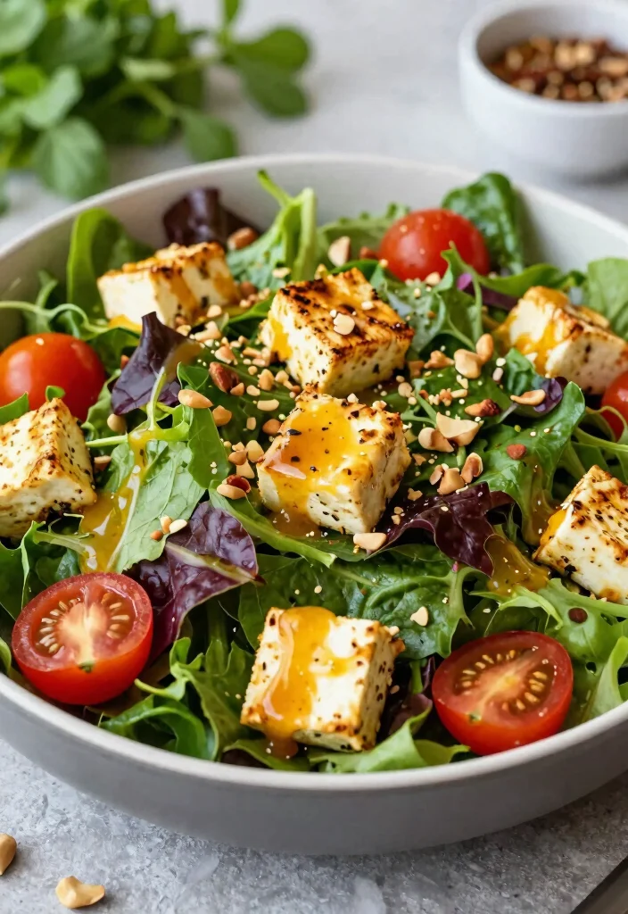 12 Healthy Paneer Recipes for Easy High-Protein Meals - 4. Paneer Salad