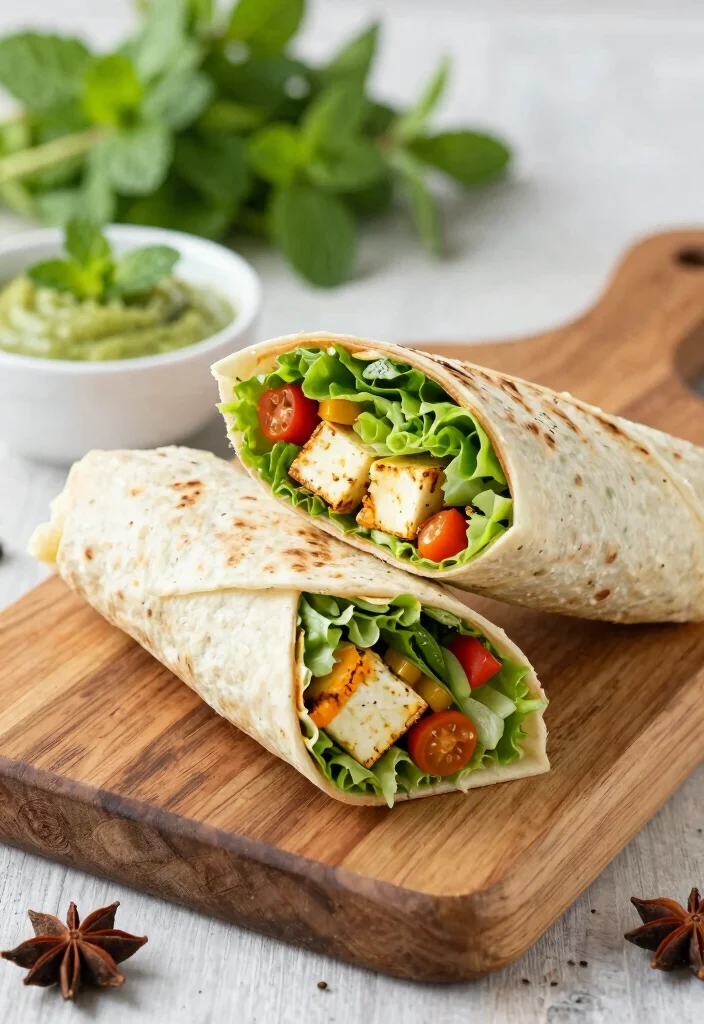 12 Healthy Paneer Recipes for Easy High-Protein Meals - 5. Paneer Wraps