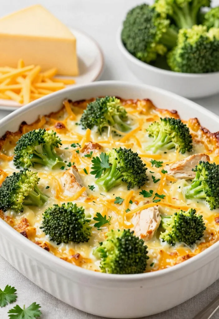 12 Keto Dinner Casserole Recipes for Cozy Low-Carb Meals - 1. Creamy Chicken and Broccoli Casserole