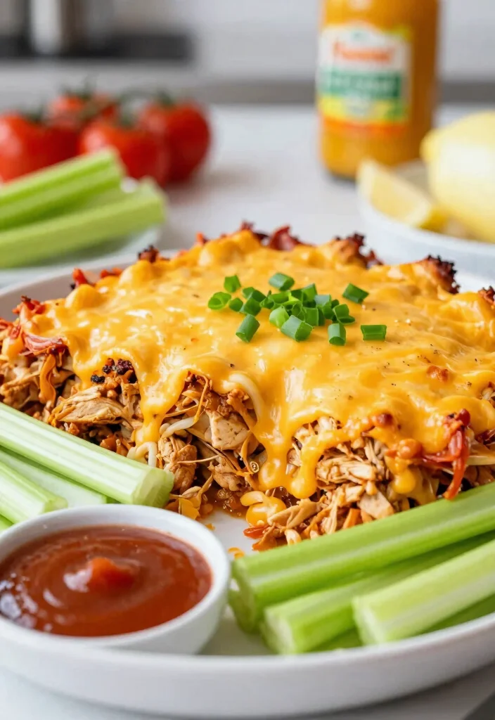 12 Keto Dinner Casserole Recipes for Cozy Low-Carb Meals - 5. Buffalo Chicken Casserole