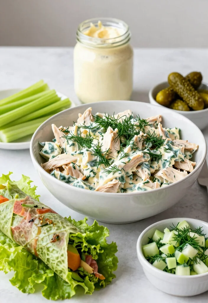 12 Keto Rotisserie Chicken Recipes for Fast Easy Low-Carb Meals - 1. Creamy Keto Chicken Salad