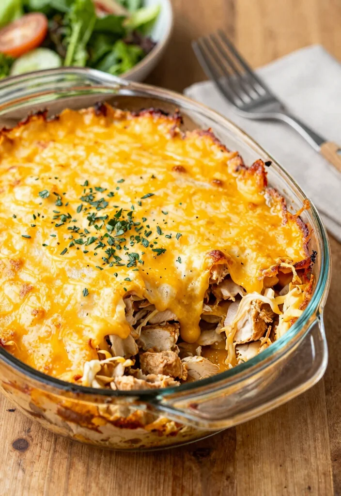 12 Keto Rotisserie Chicken Recipes for Fast Easy Low-Carb Meals - 6. Cheesy Chicken Casserole
