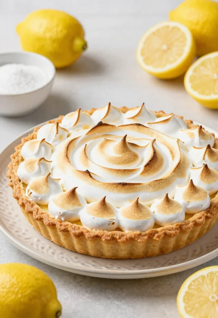 12 Pie Dessert Recipes for Easy Classic Homemade Sweets - 5. Lemon Meringue Pie