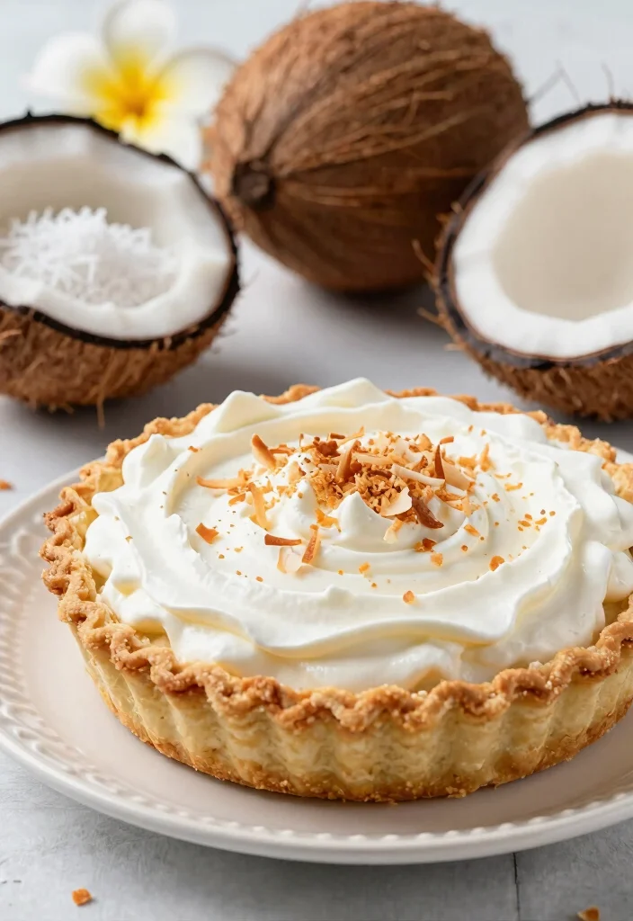 12 Pie Dessert Recipes for Easy Classic Homemade Sweets - 7. Coconut Cream Pie
