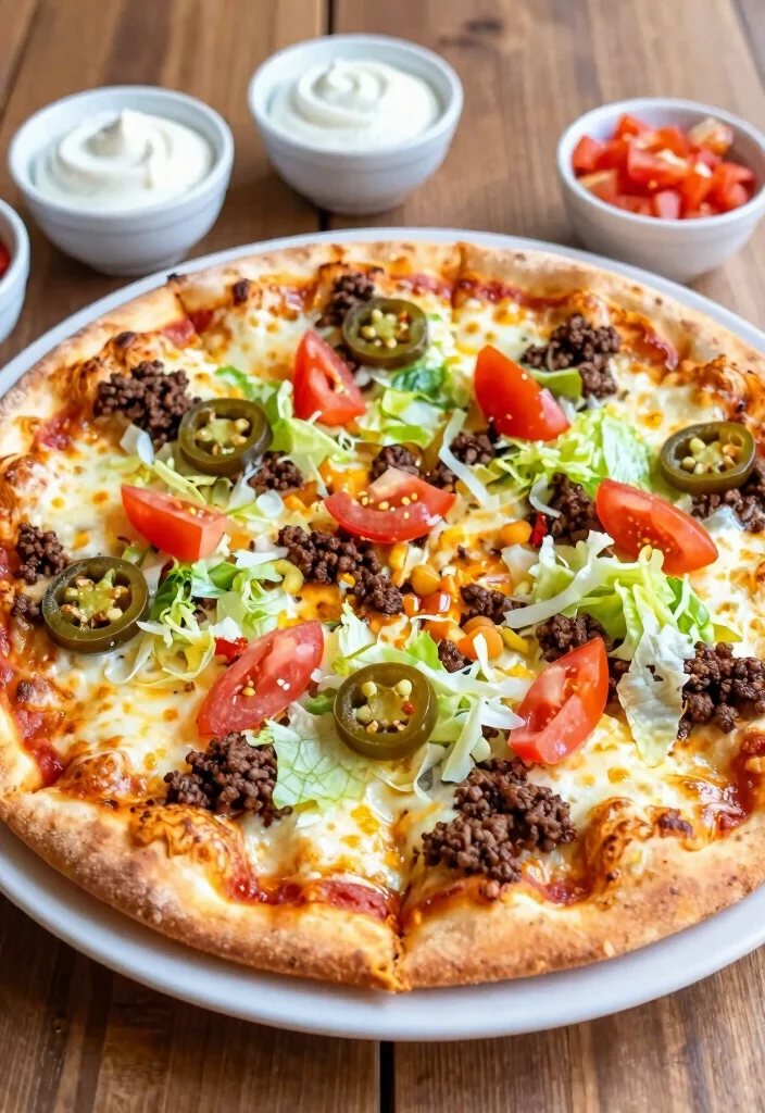 12 Pizza Dinner Recipes for Easy Family-Friendly Nights - 9. Taco Pizza