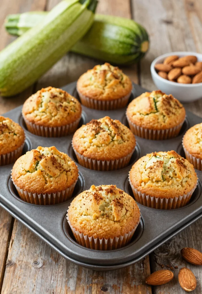 8 Eggless Keto Breakfast Recipes for Simple Allergy-Friendly Mornings - 6. Zucchini Bread Muffins